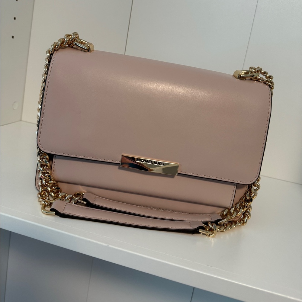 Michales Kors jade medium leather crossbody
